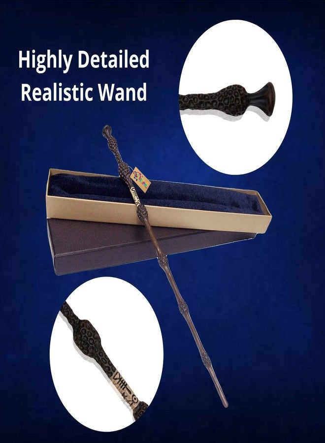 Western Era Classic Metal Core Handcrafted Professor Albus Magic Sorcerer’s Dumbledore Wand | Wizard Stick Collectible Cum Cosplay Accessory (34 CMs Length) - Image 5